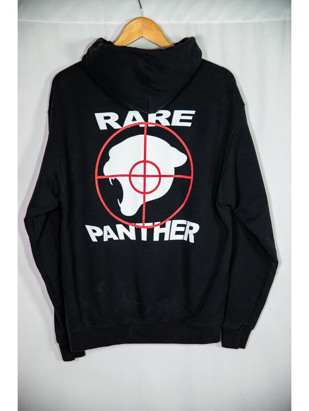 Rare Panther Vintage Champion Black Hoodie - Men's L
